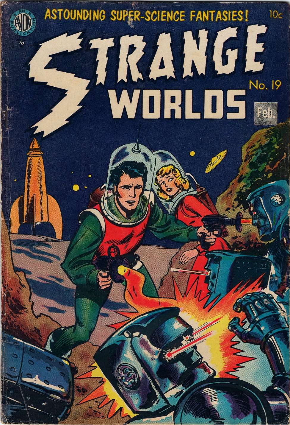 Comic Book Cover For Strange Worlds 19
