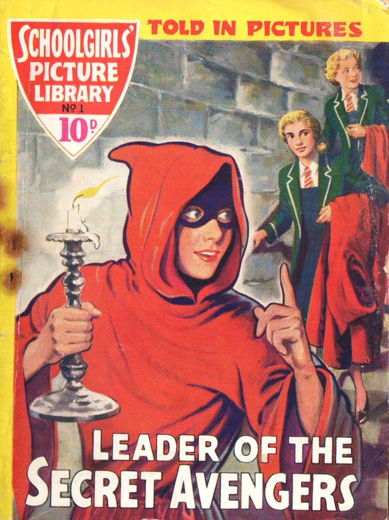 Book Cover For Schoolgirls' Picture Library 1 - Leader of the Secret Avengers