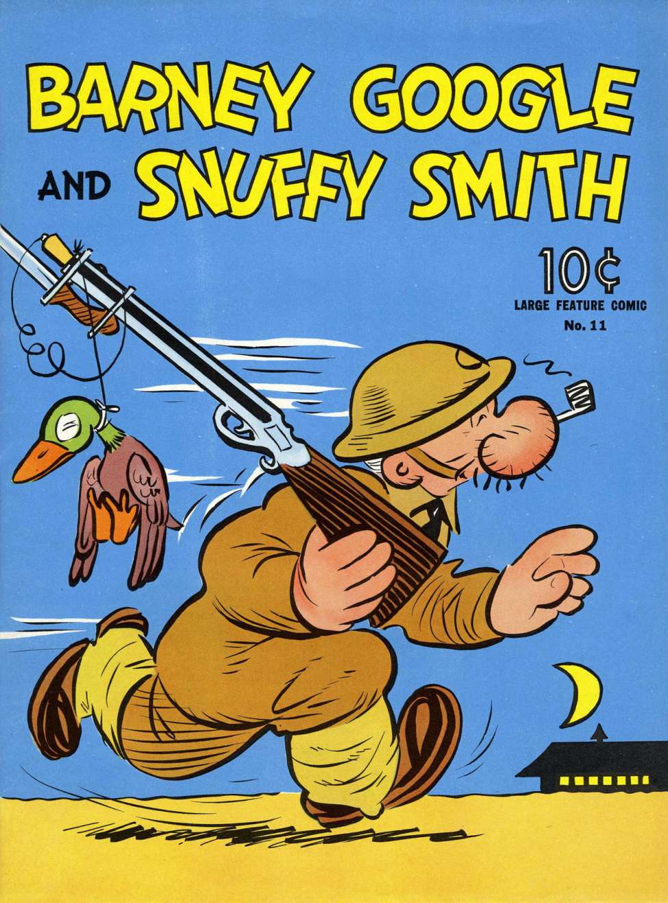 Book Cover For Large Feature Comic v2 11 - Barney Google and Snuffy Smith