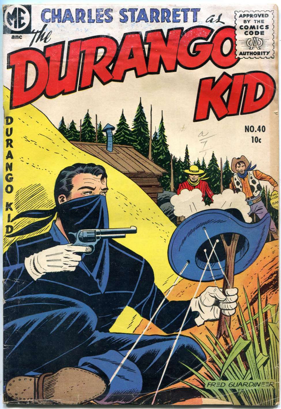 Comic Book Cover For Durango Kid 40