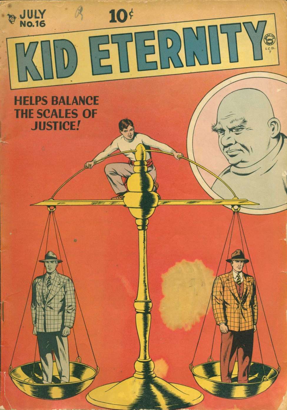 Comic Book Cover For Kid Eternity 16