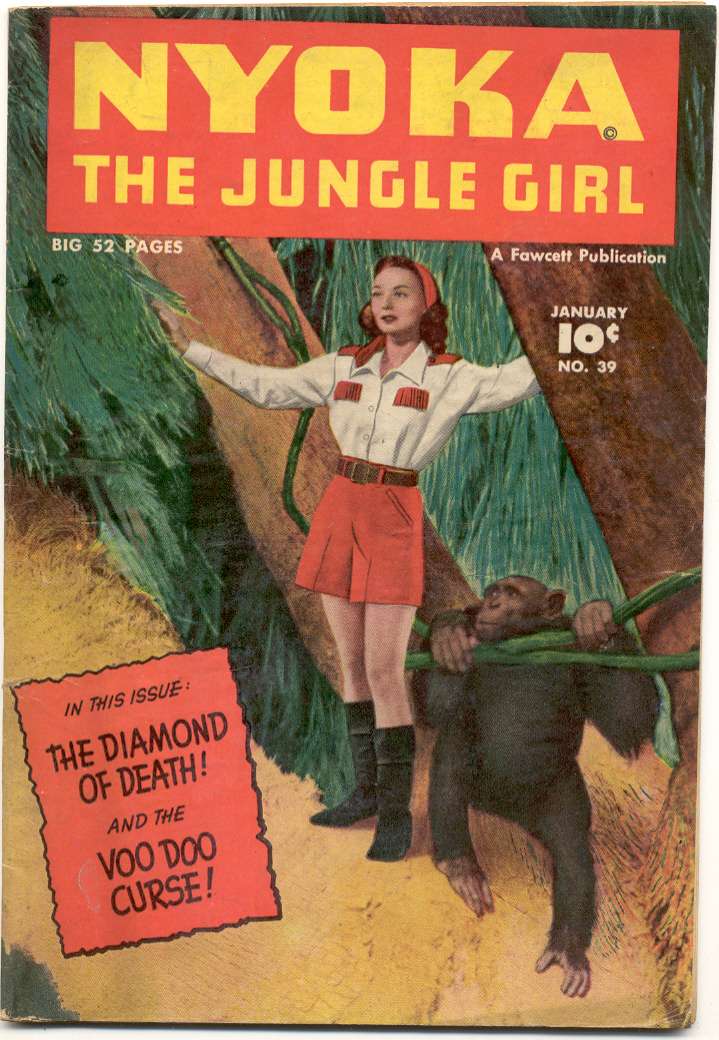 Book Cover For Nyoka the Jungle Girl 39 - Version 1