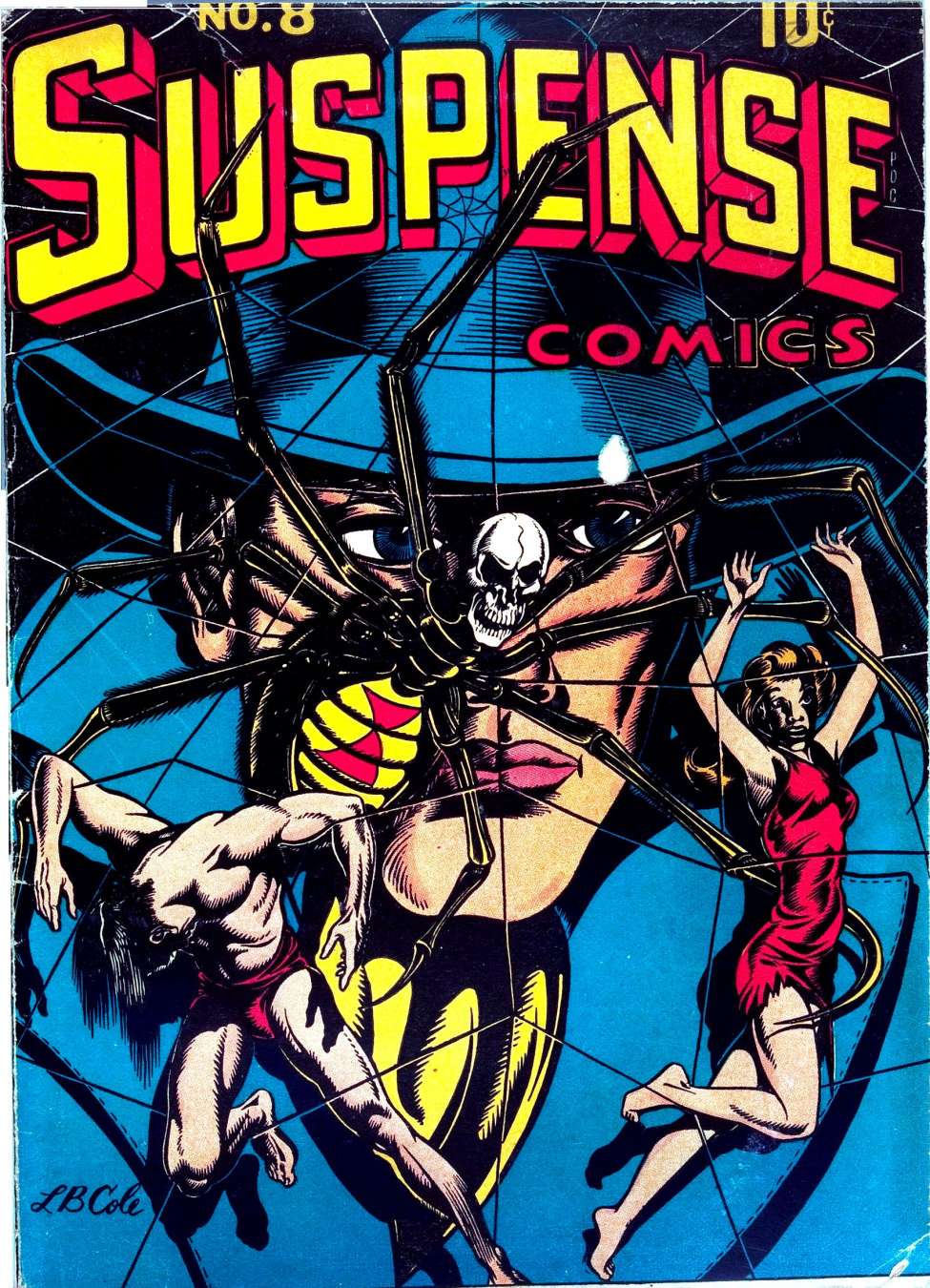 Comic Book Cover For Suspense Comics 8