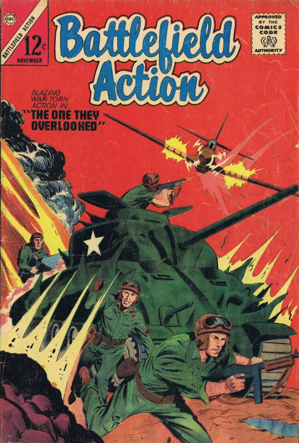 Comic Book Cover For Battlefield Action 50