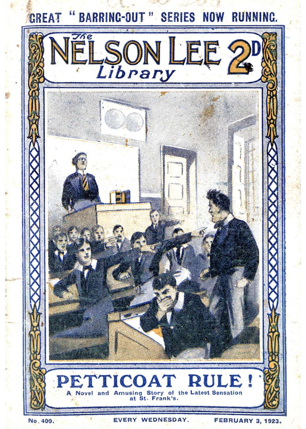 Comic Book Cover For Nelson Lee Library s1 400 - Petticoat Rule