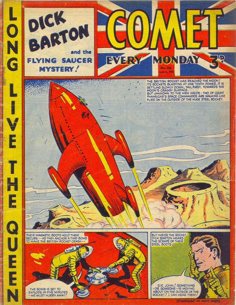 Book Cover For The Comet 255