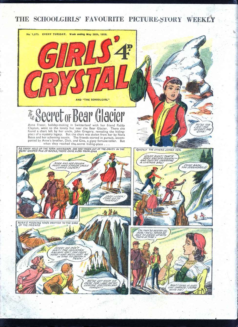 Book Cover For Girls' Crystal 1075