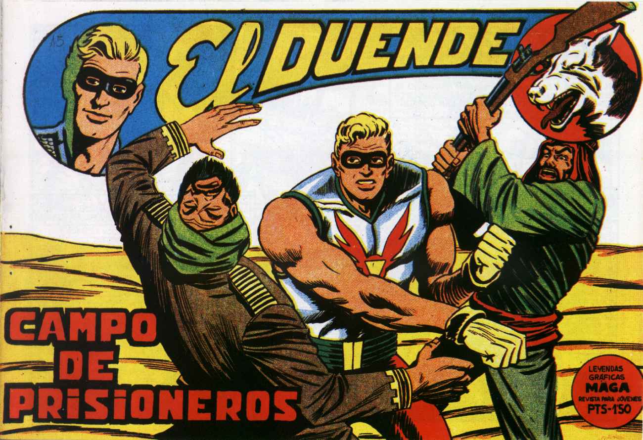 Comic Book Cover For El Duende 15 - Campo de prisioneros