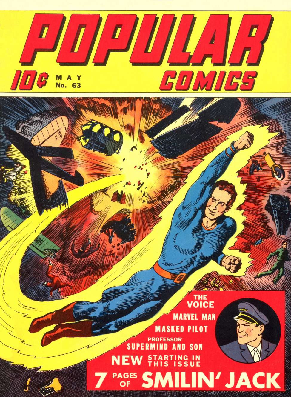 Book Cover For Popular Comics 63