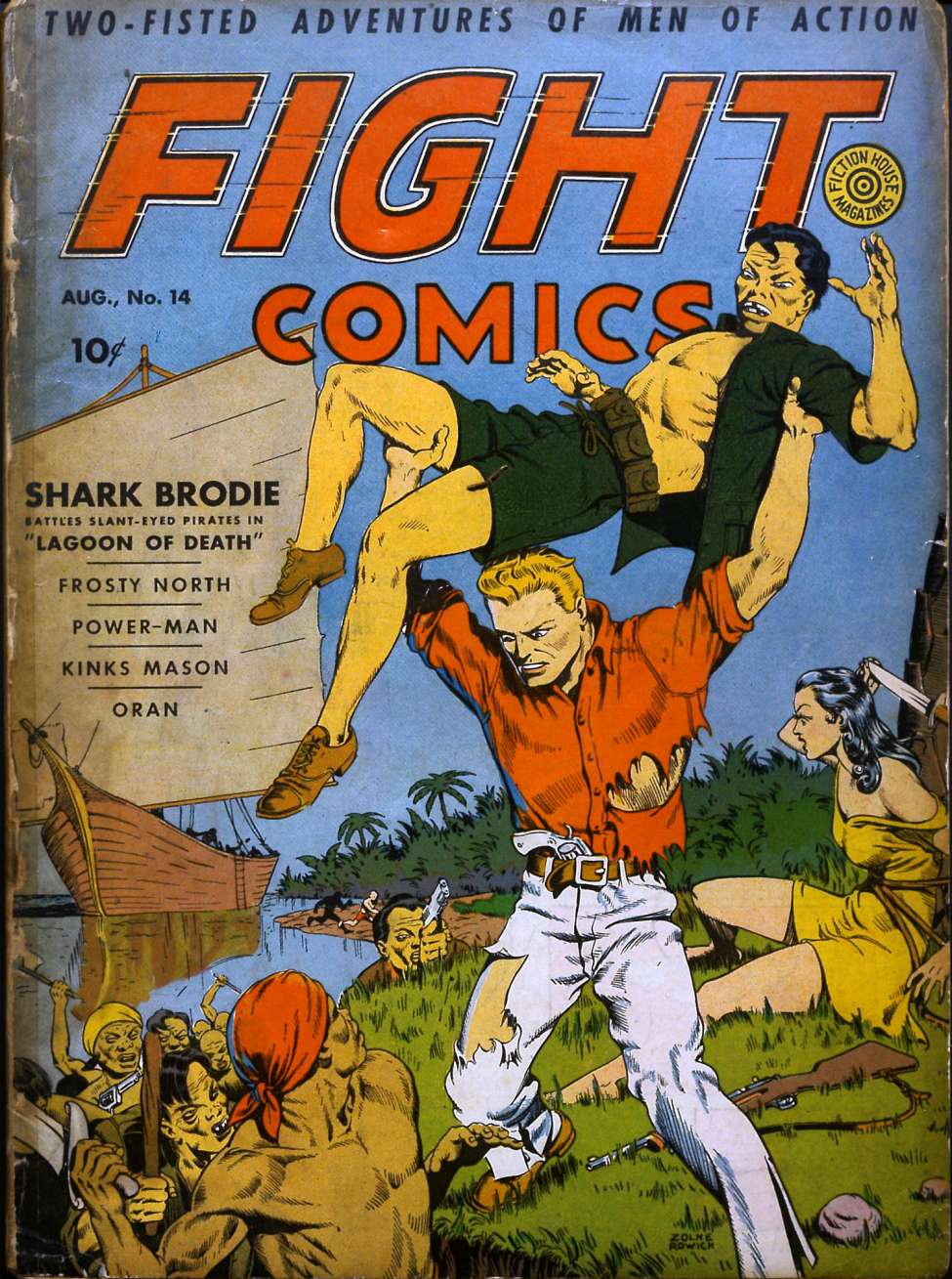 Book Cover For Fight Comics 14