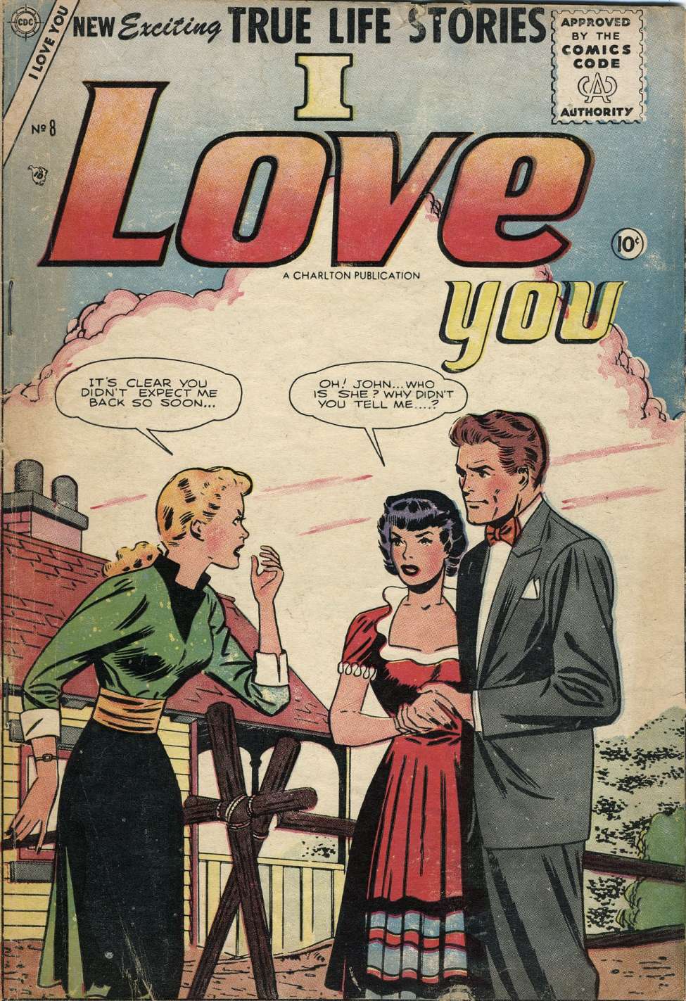 Book Cover For I Love You 8