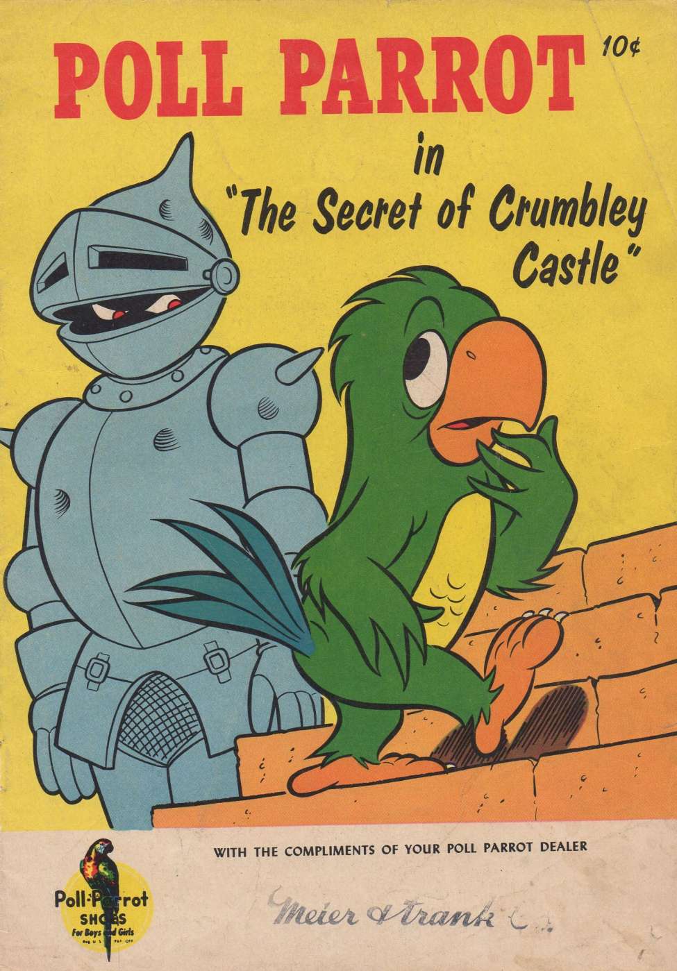 Comic Book Cover For Poll Parrot 2 - The Secret of Crumbley Castle