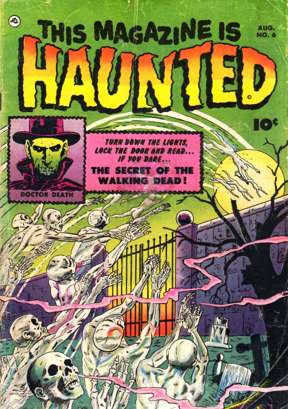 Comic Book Cover For This Magazine Is Haunted 6 (alt) - Version 2