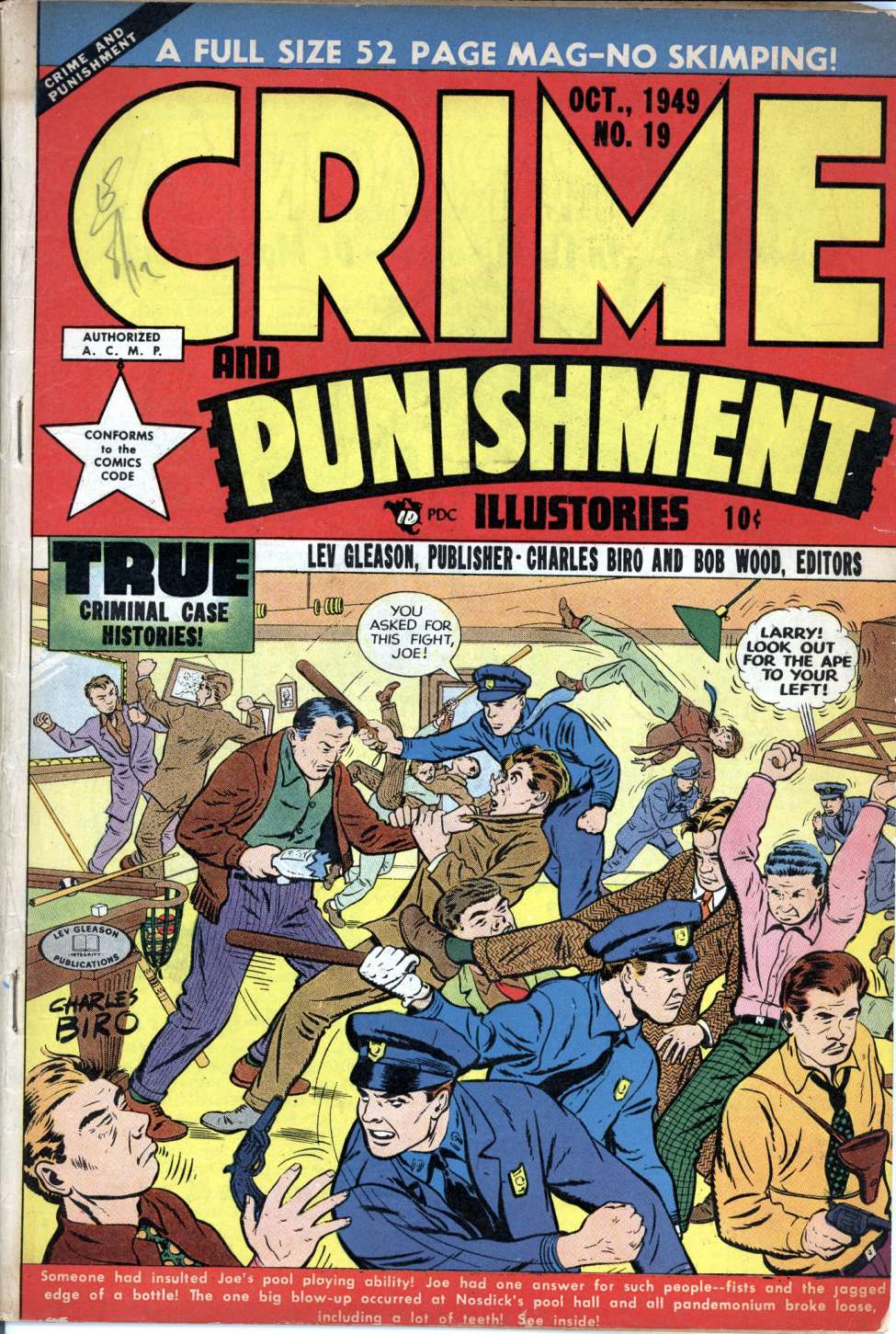 Comic Book Cover For Crime and Punishment 19