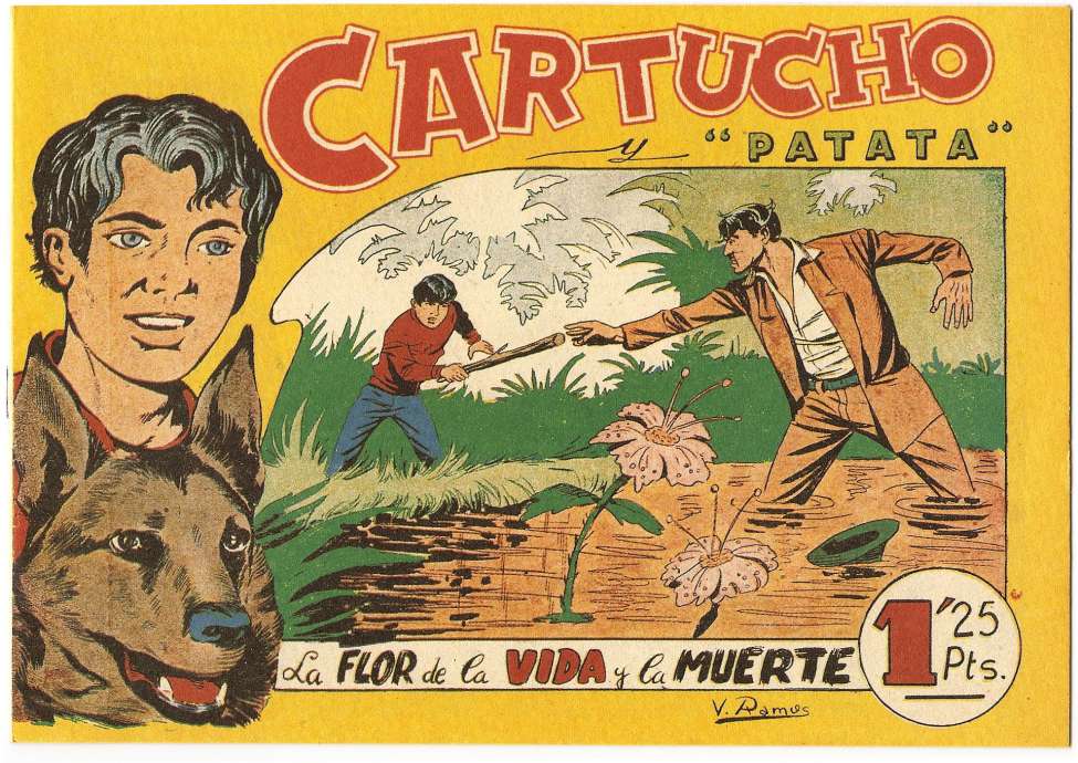 Comic Book Cover For Cartucho y Patata 20 - La Flor De La Vida Y La Muerte