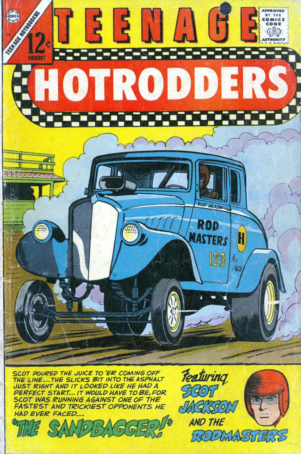 Comic Book Cover For Teenage Hotrodders 19