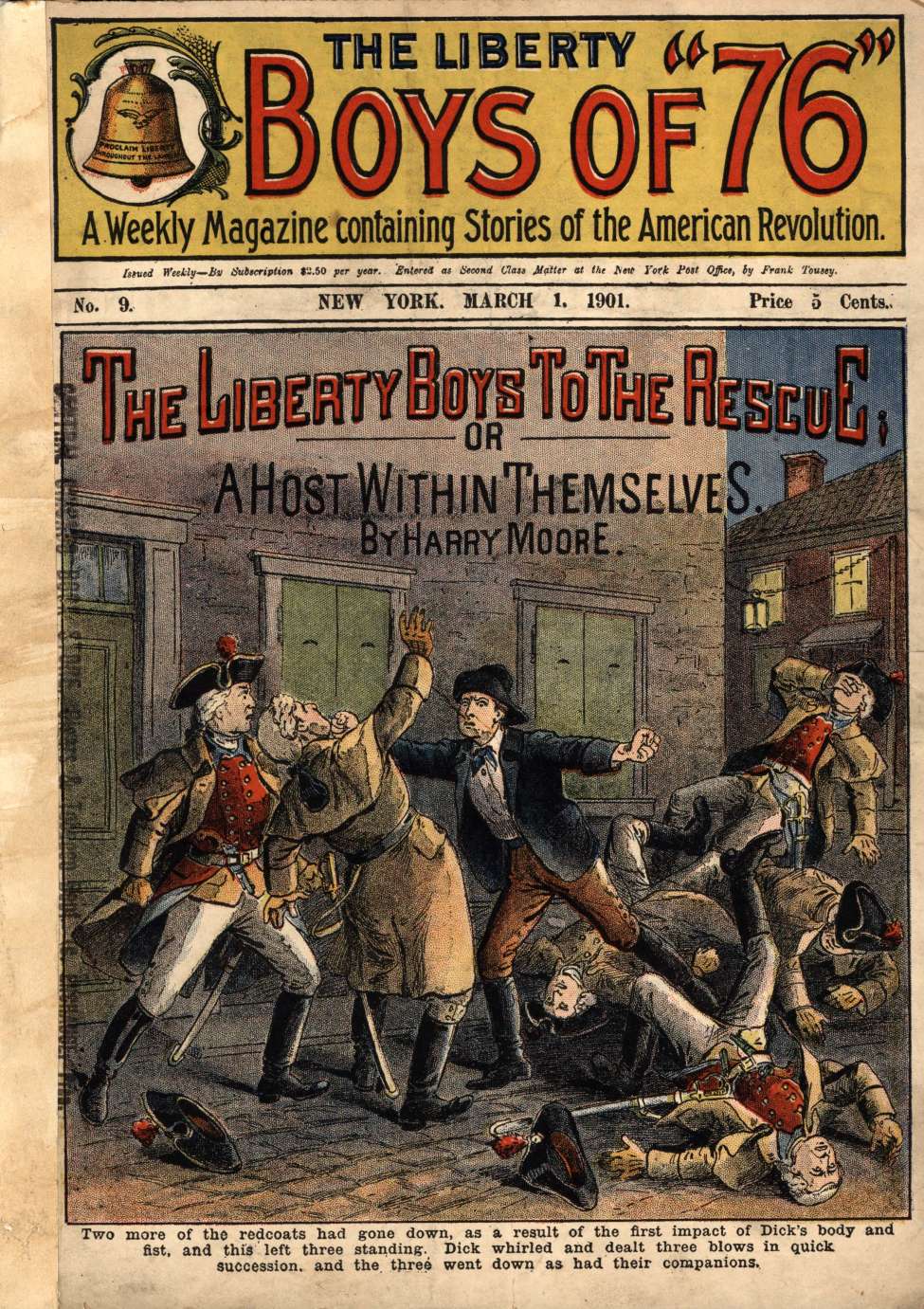 Book Cover For The Liberty Boys of 76 9 - The Liberty Boys to the Rescue