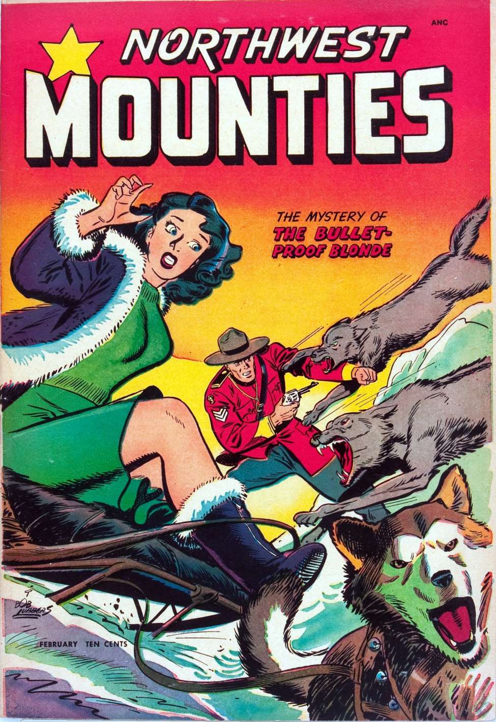 Comic Book Cover For Northwest Mounties 2