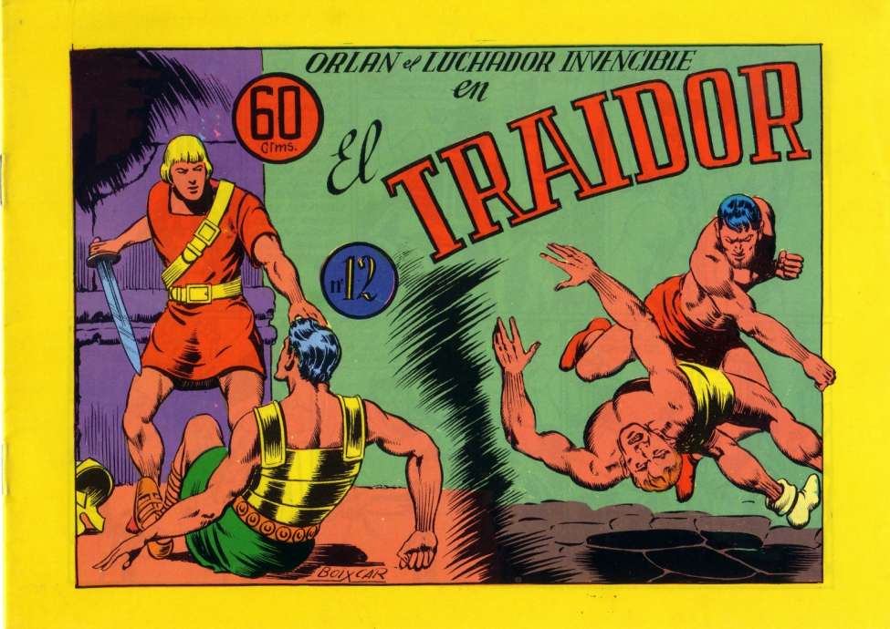 Comic Book Cover For Orlan el Luchador Invencible 12 - El Traidor