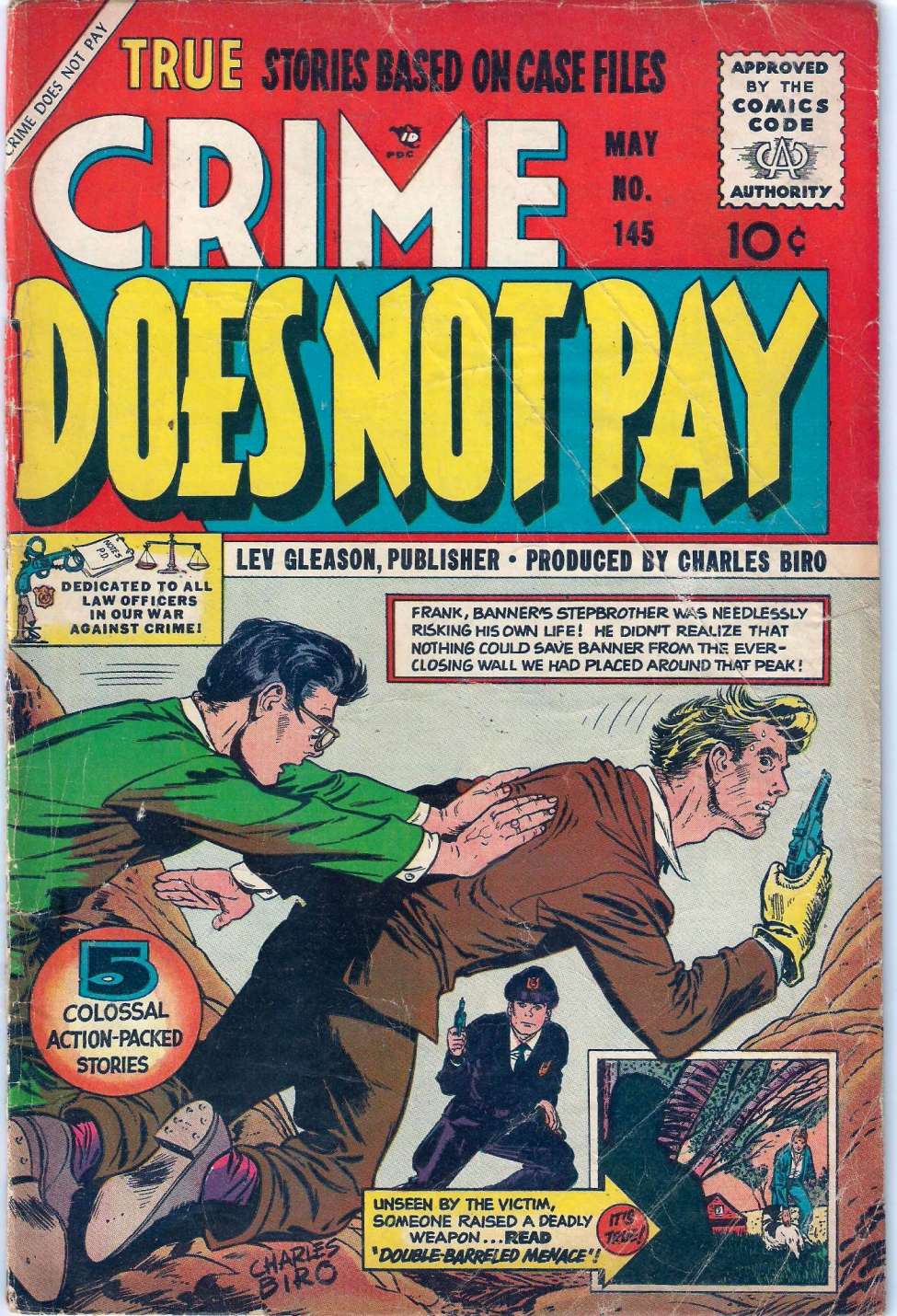 Book Cover For Crime Does Not Pay 145