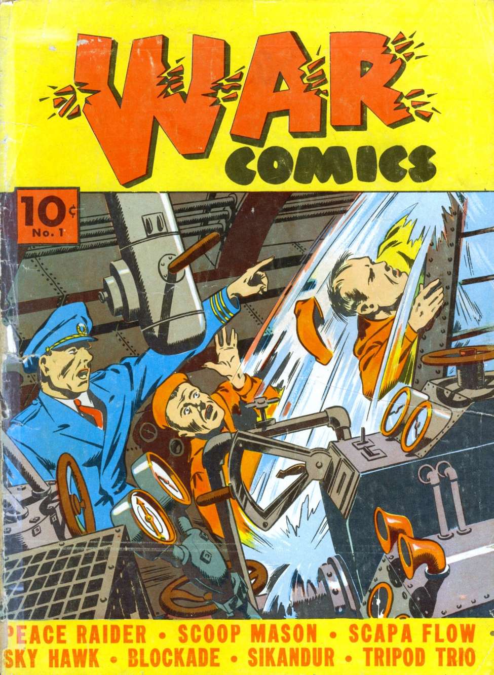 Book Cover For War Comics 1