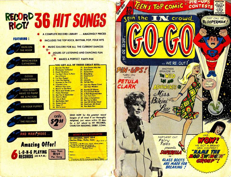 Comic Book Cover For Go-Go 6 - Version 1