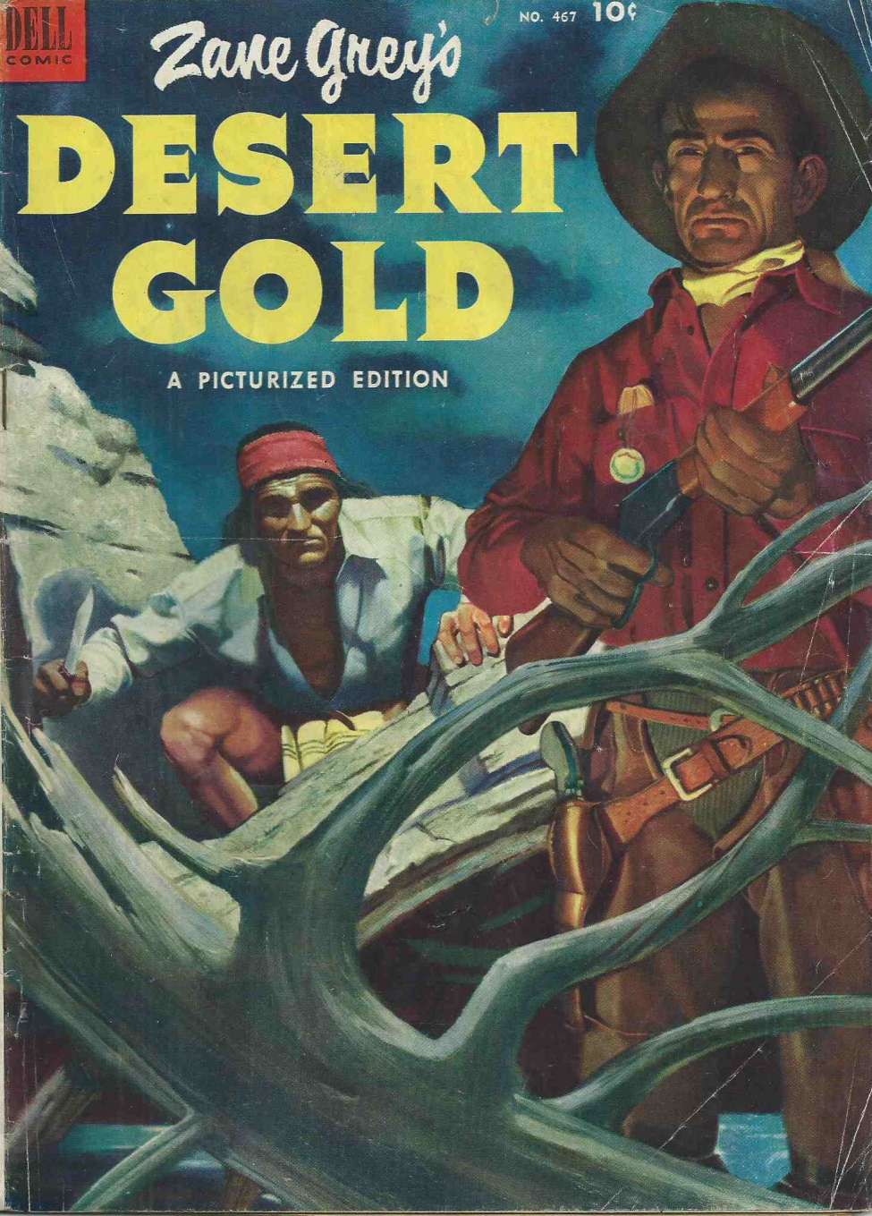 Comic Book Cover For 0467 - Zane Grey's Desert Gold