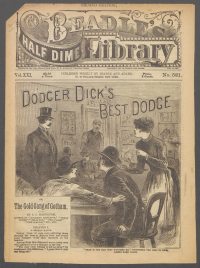 Large Thumbnail For Beadle's Half Dime Library 521 - Dodger Dick's Best Dodge
