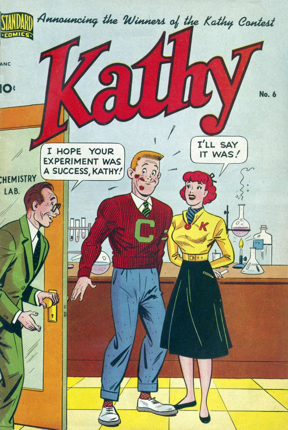 Comic Book Cover For Kathy 6