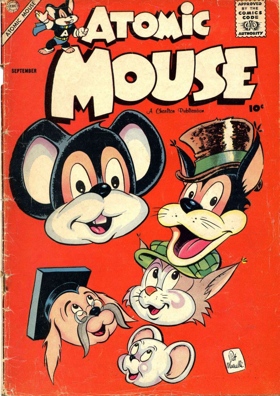 Comic Book Cover For Atomic Mouse 27