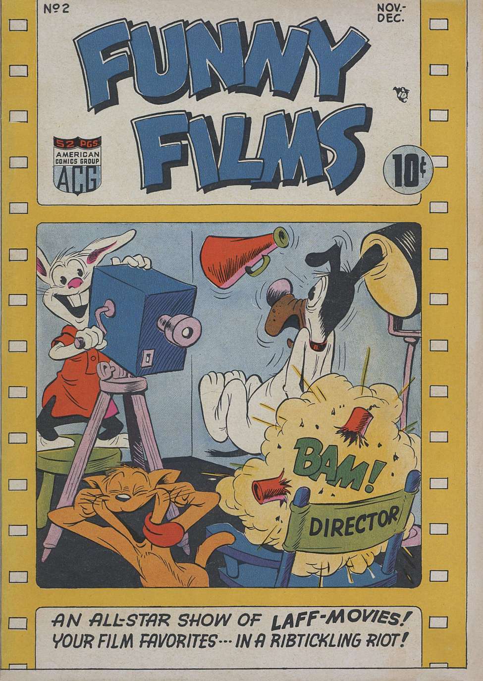 Comic Book Cover For Funny Films 2