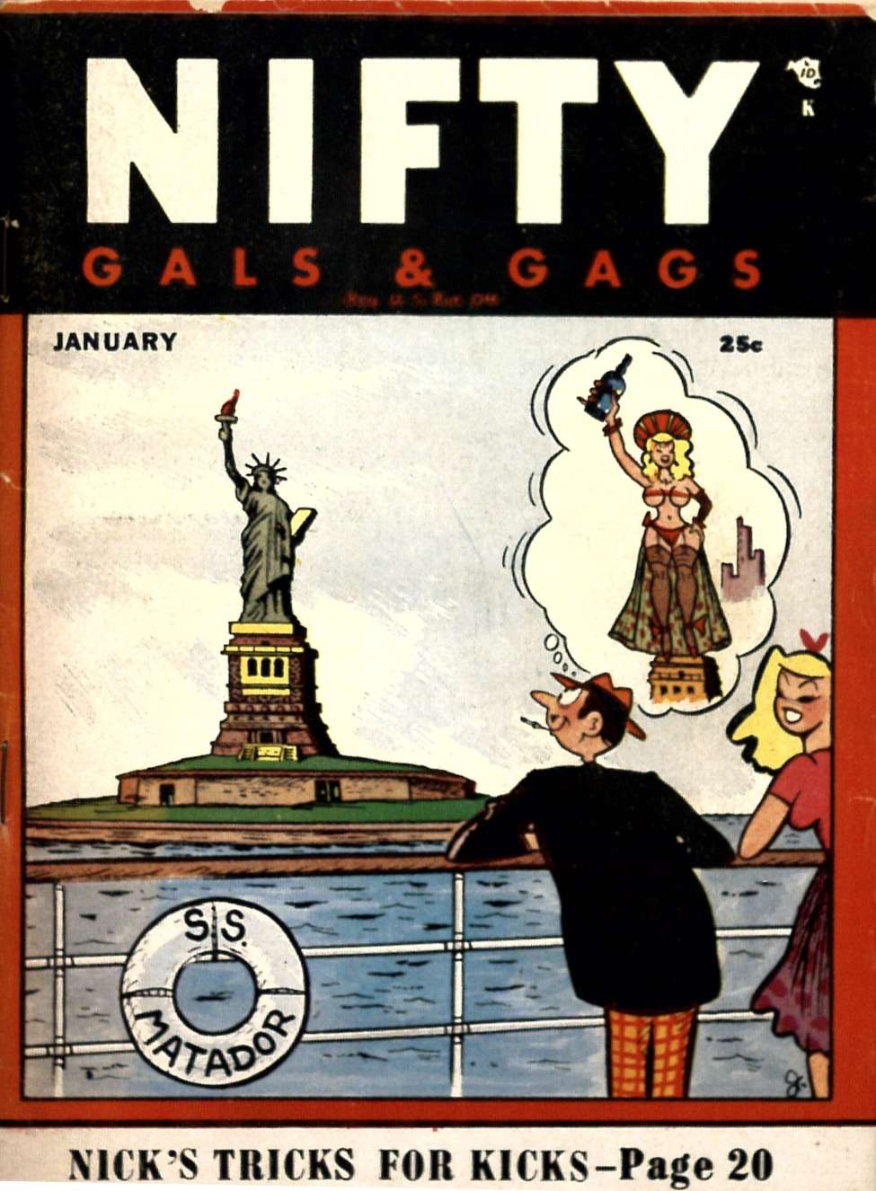 Book Cover For Nifty 1956-01