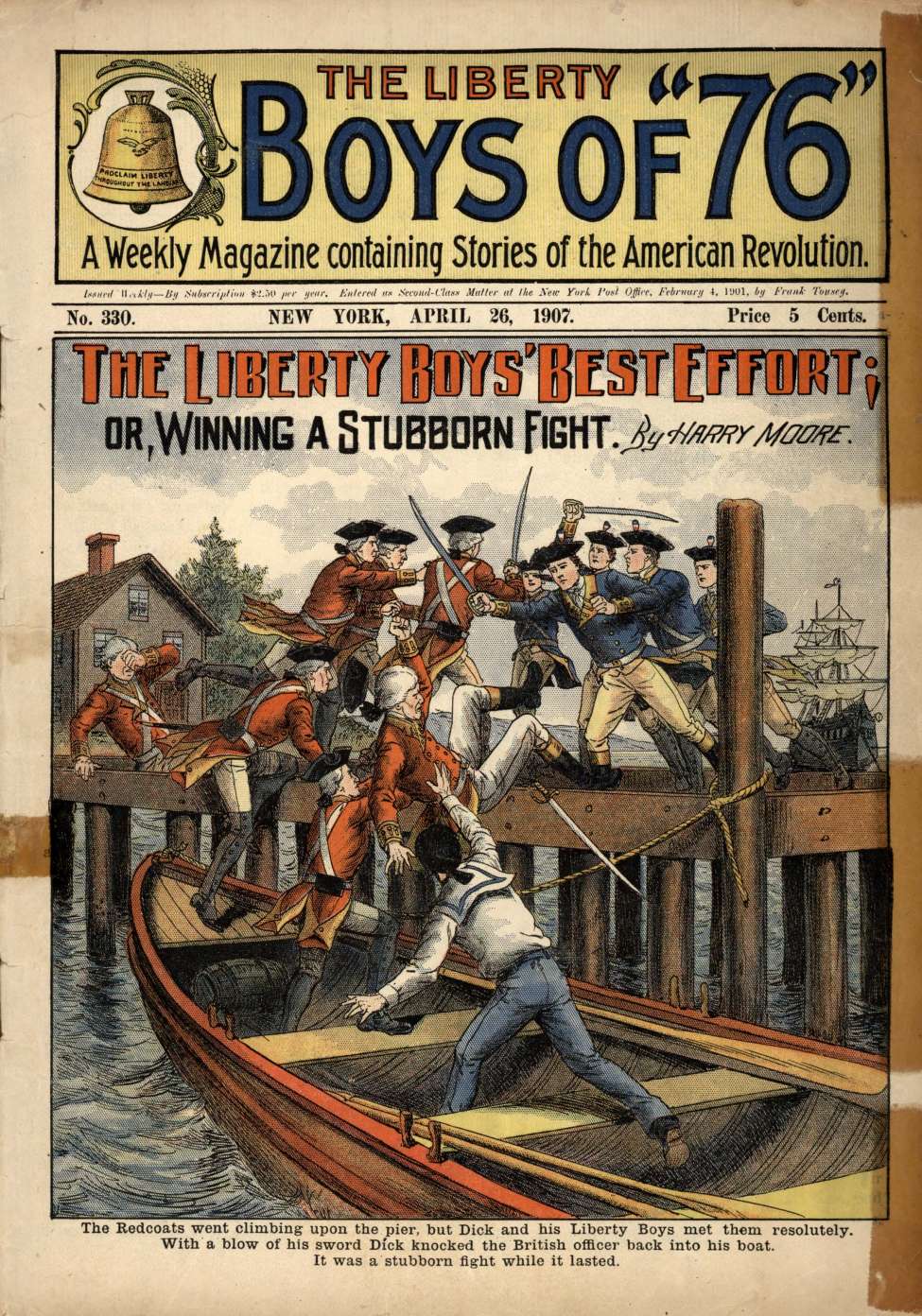 Book Cover For The Liberty Boys of 76 330 - The Liberty Boys' Best Effort