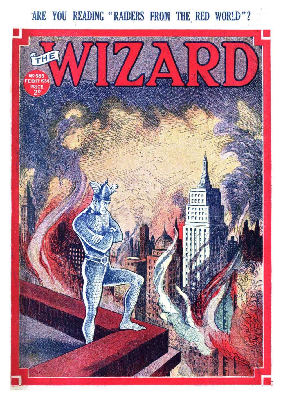 Book Cover For The Wizard 585