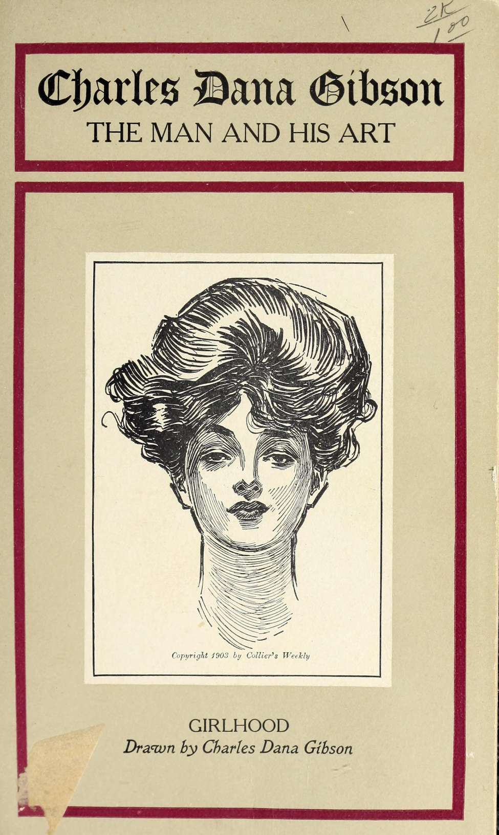 Book Cover For The Man and His Art - Charles Dana Gibson