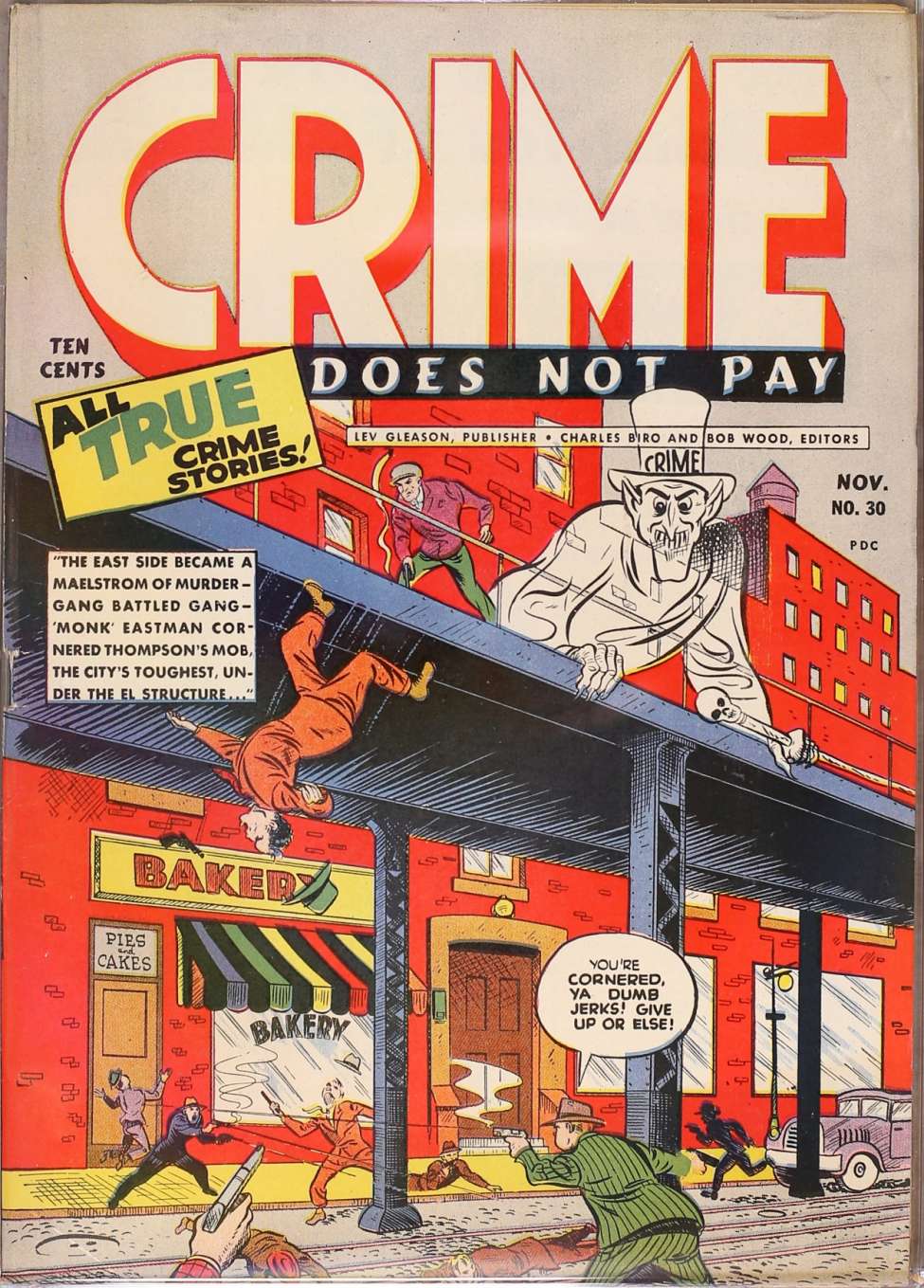 Book Cover For Crime Does Not Pay 30