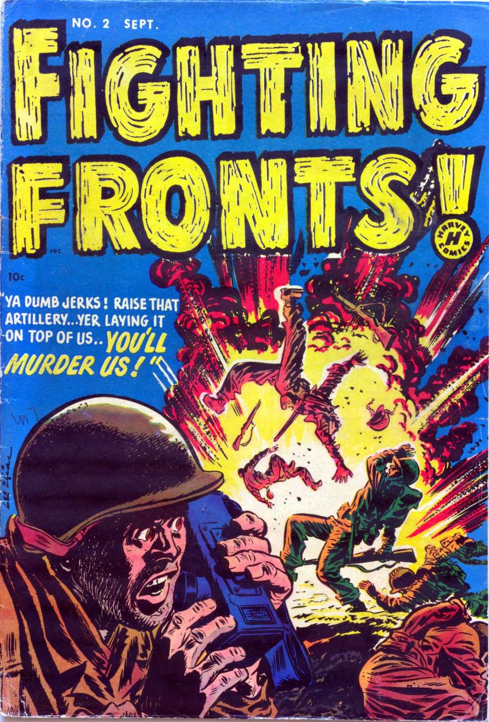 Comic Book Cover For Fighting Fronts 2