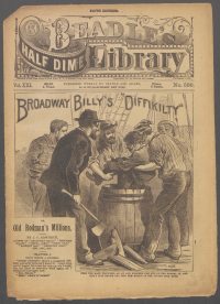 Large Thumbnail For Beadle's Half Dime Library 536 - Broadway Billy's Diffikilty