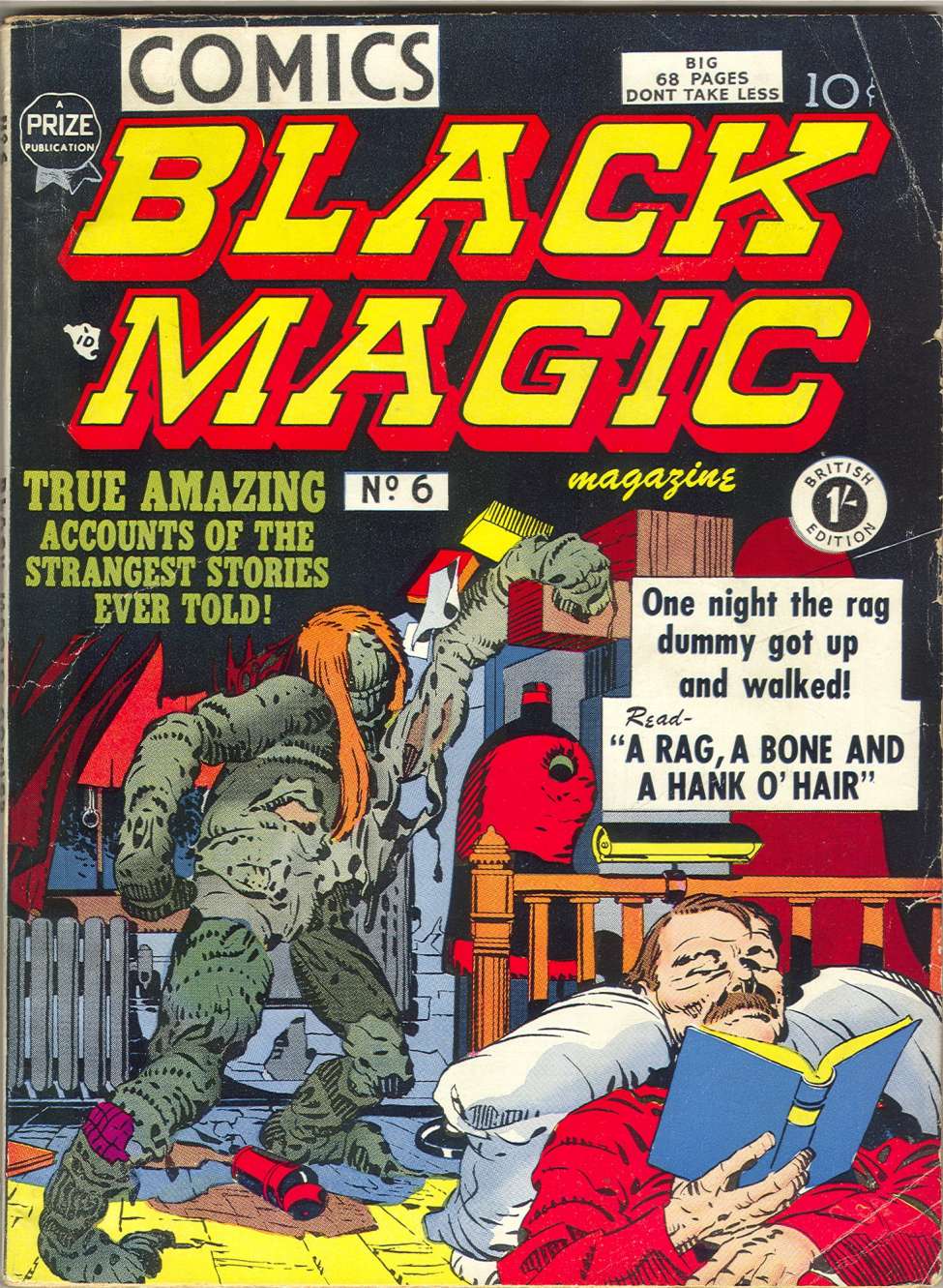 Comic Book Cover For Black Magic 6
