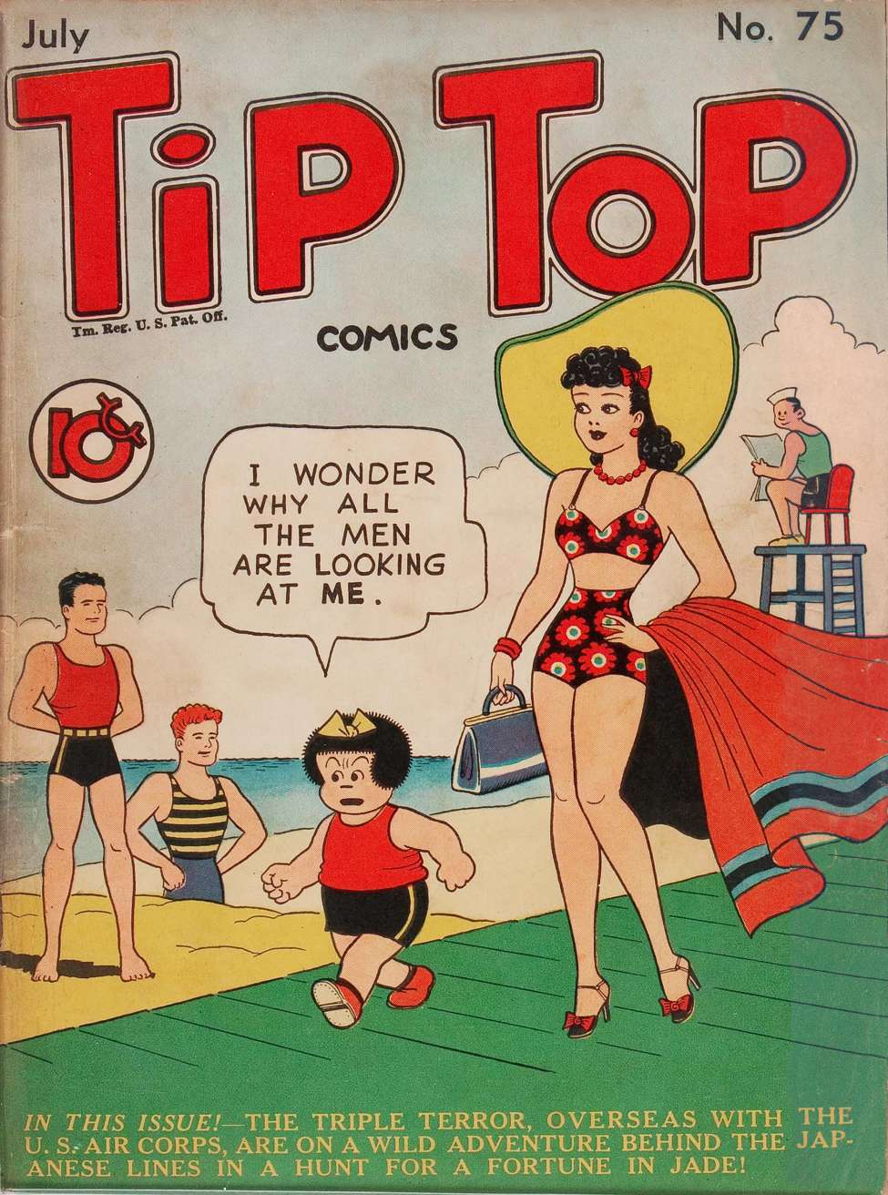 Comic Book Cover For Tip Top Comics 75
