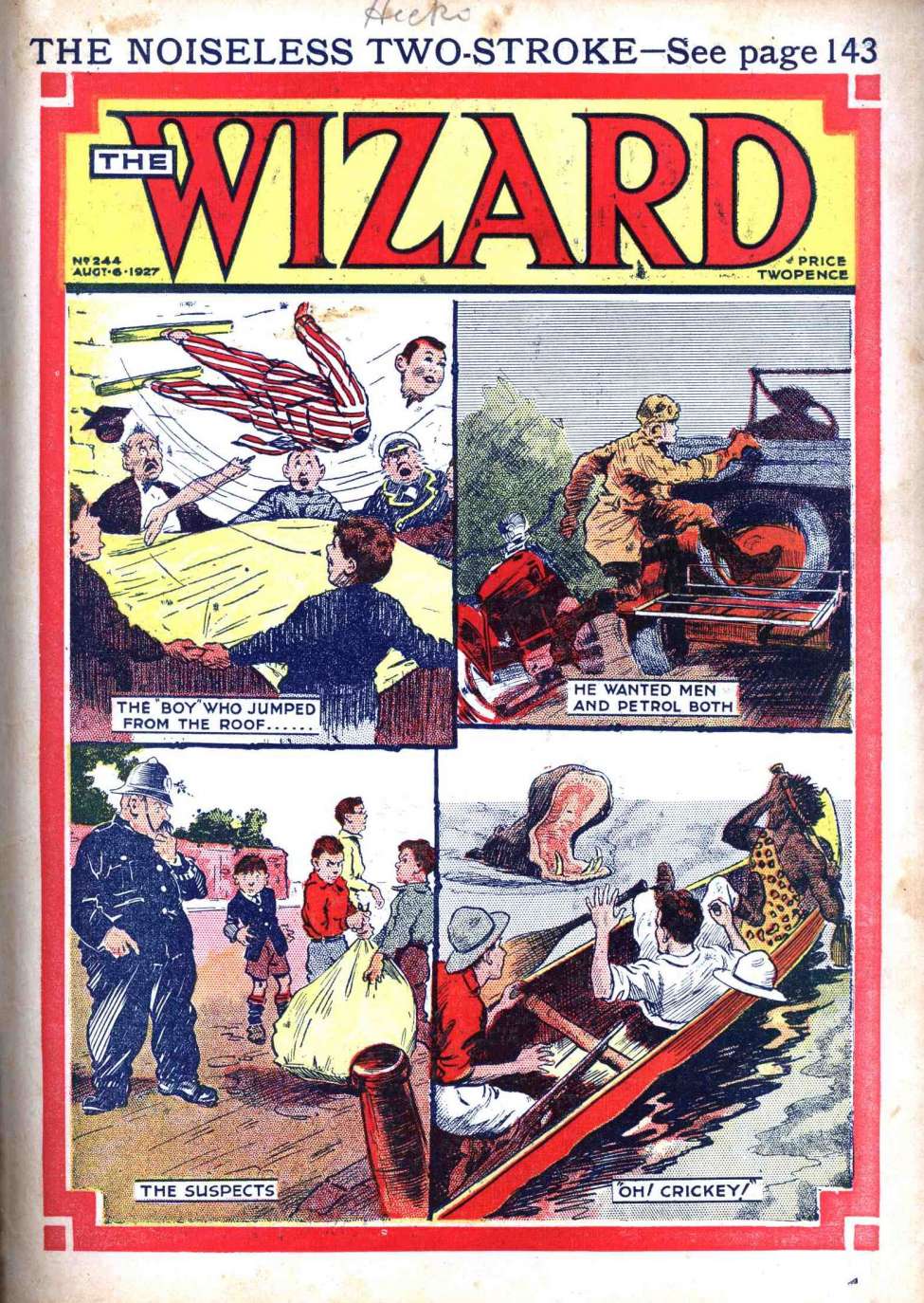 Book Cover For The Wizard 244