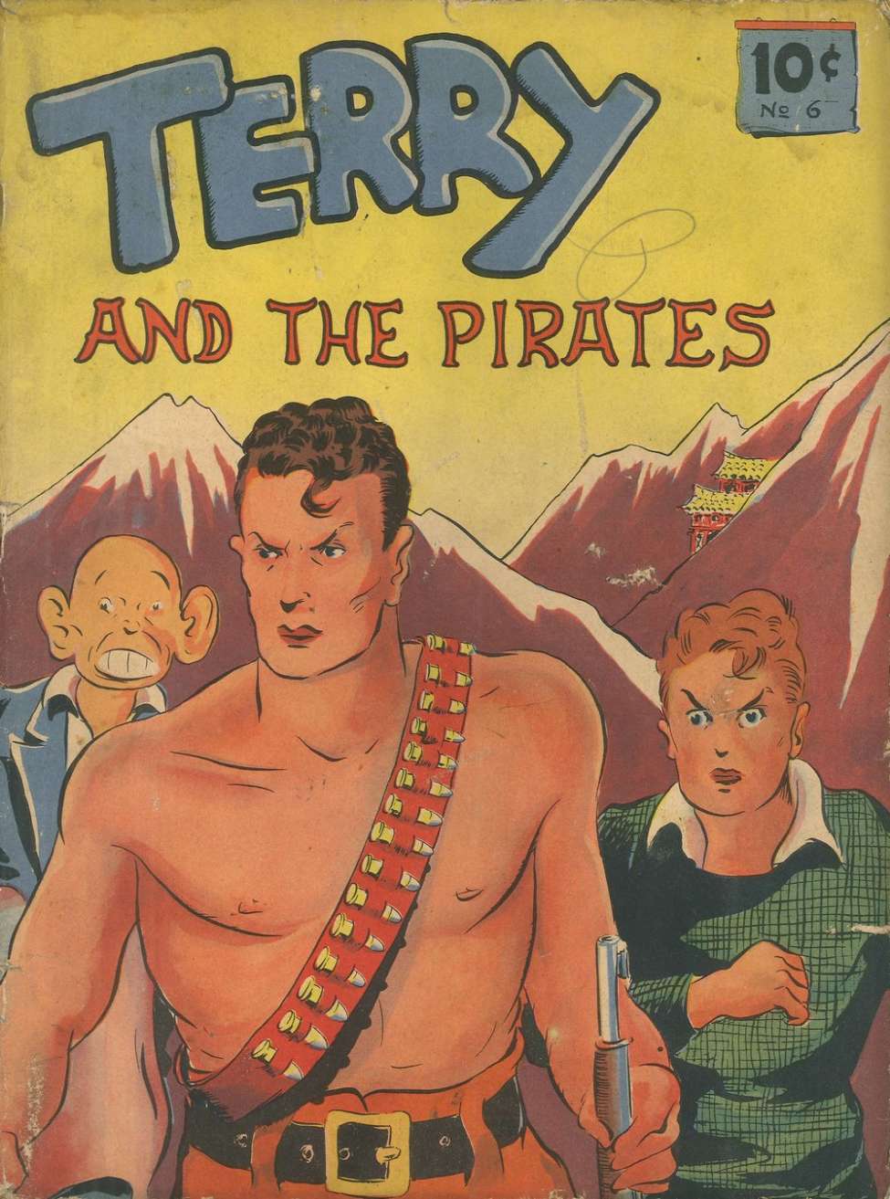 Comic Book Cover For Large Feature Comic v1 6 - Terry and the Pirates