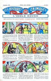 Large Thumbnail For Les Histoires en Images 96 - L`Idole Rouge