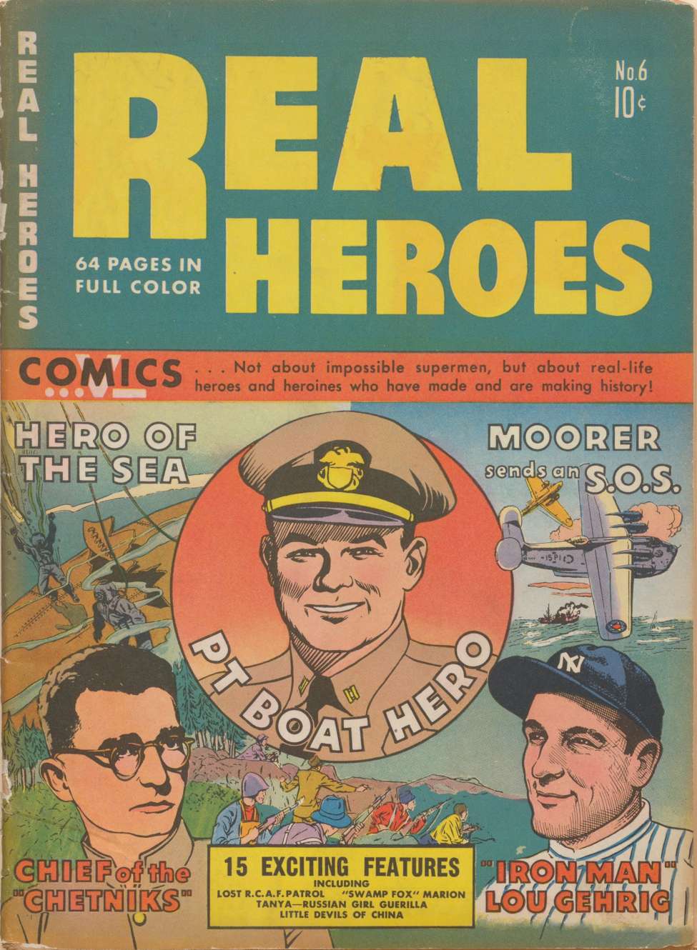 Comic Book Cover For Real Heroes 6