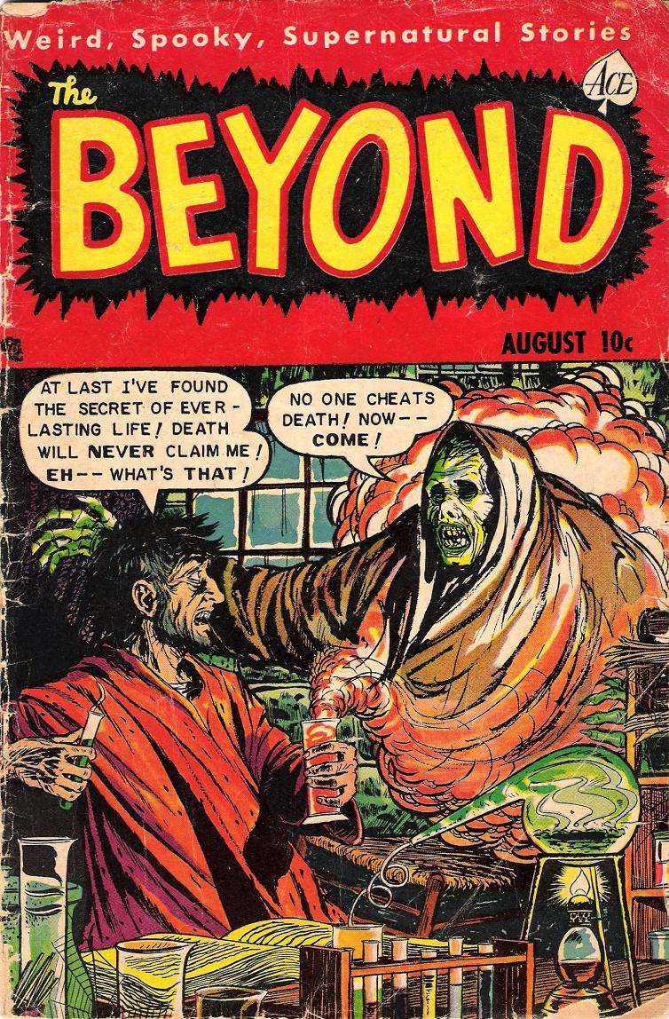 Comic Book Cover For The Beyond 14