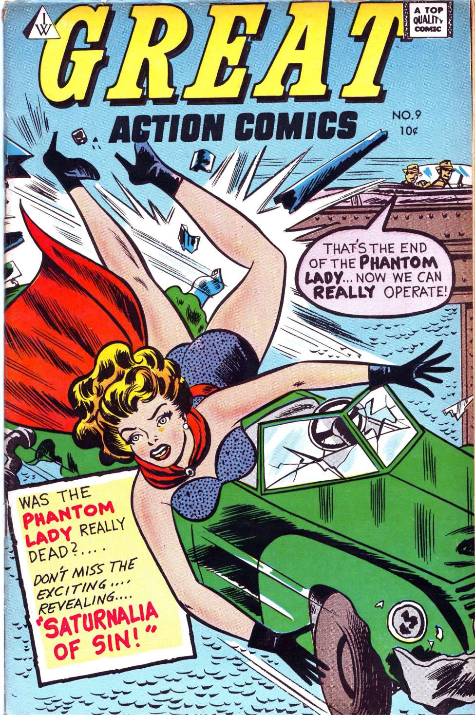 Book Cover For Great Action Comics 9