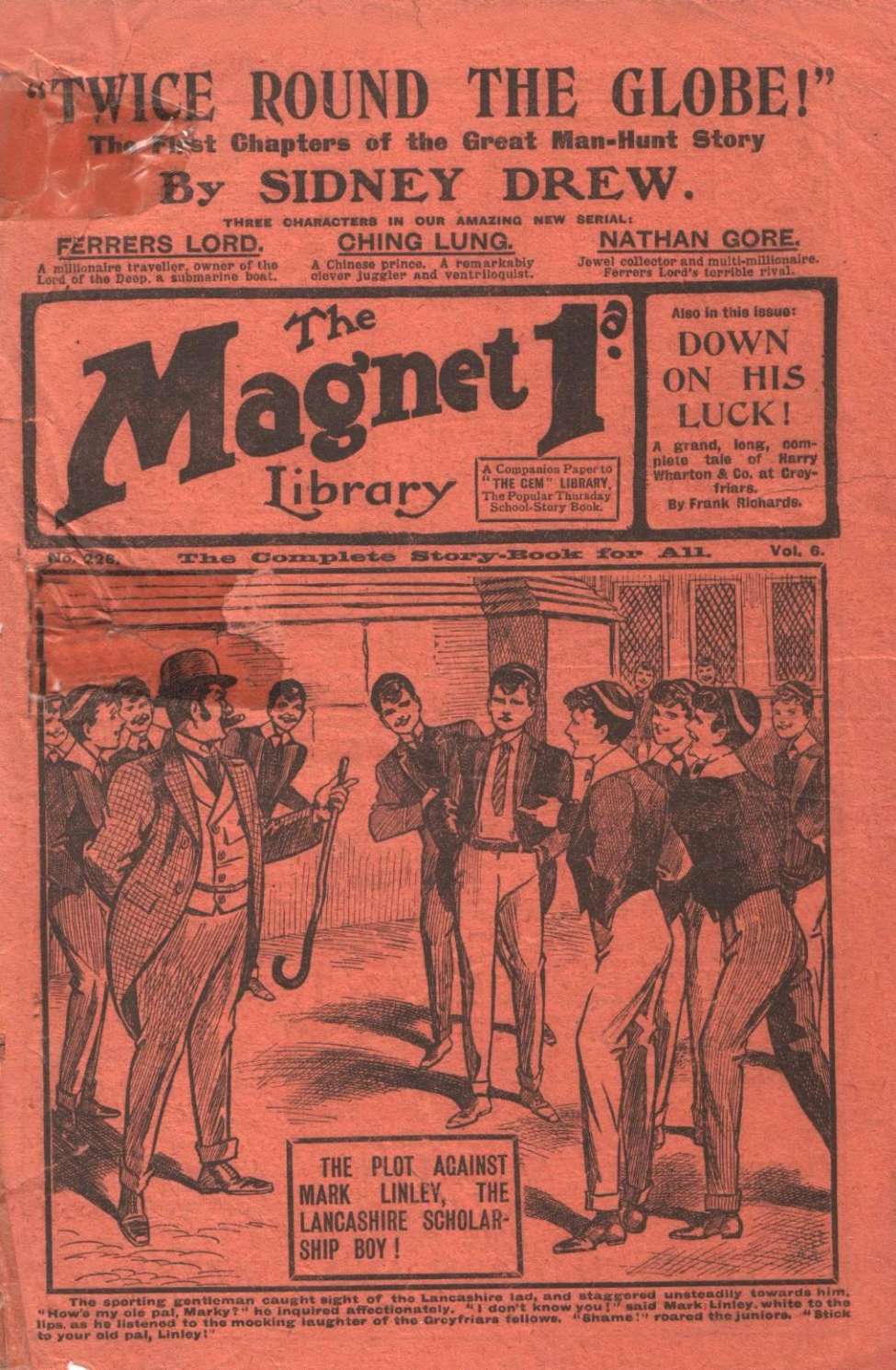 Book Cover For The Magnet 226 - Down on His Luck