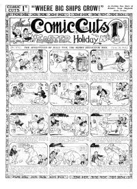 Large Thumbnail For Comic Cuts 1772 - Easter Holiday Number