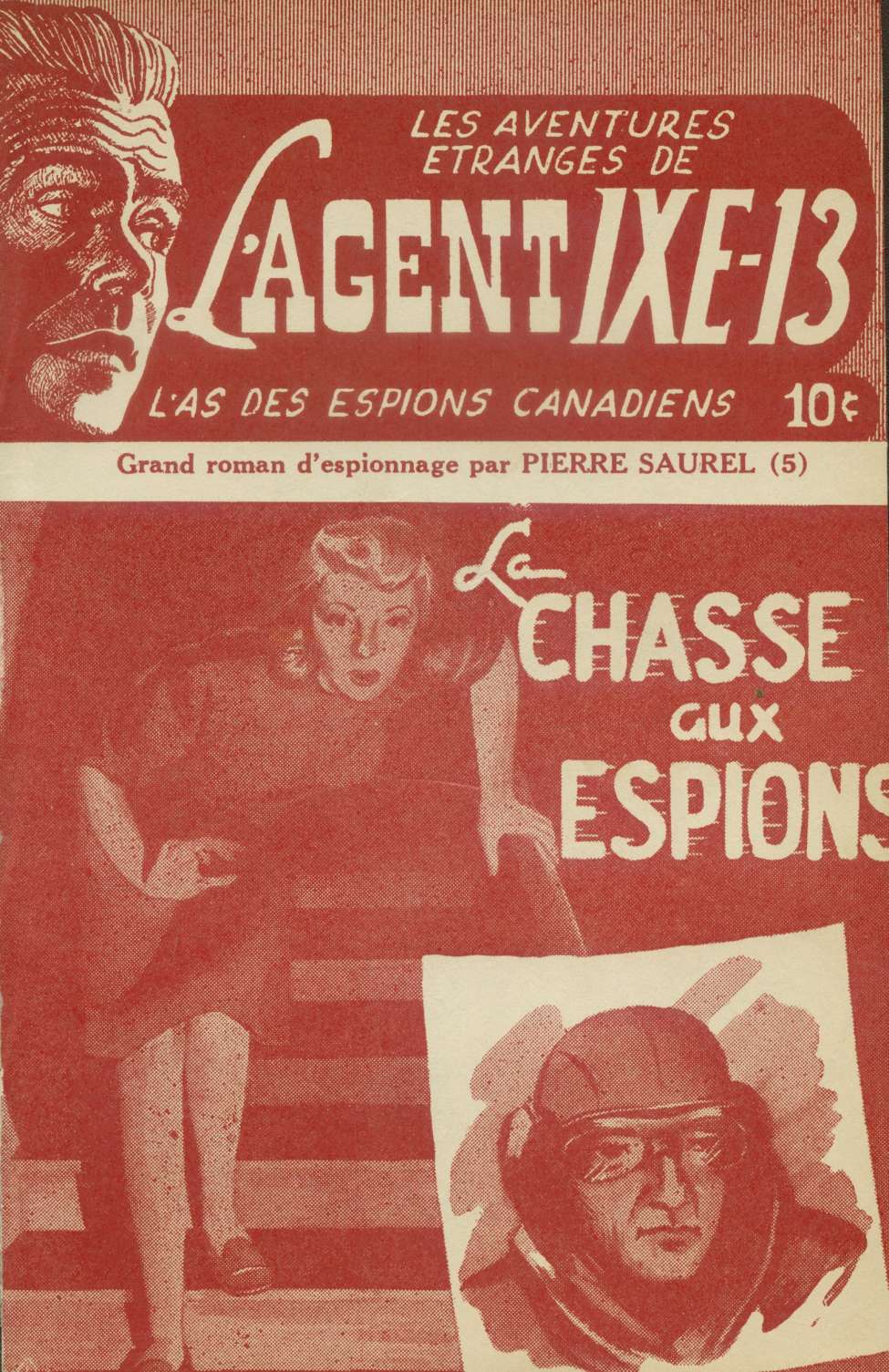 Book Cover For L'Agent IXE-13 v2 5 – La chasse aux espions