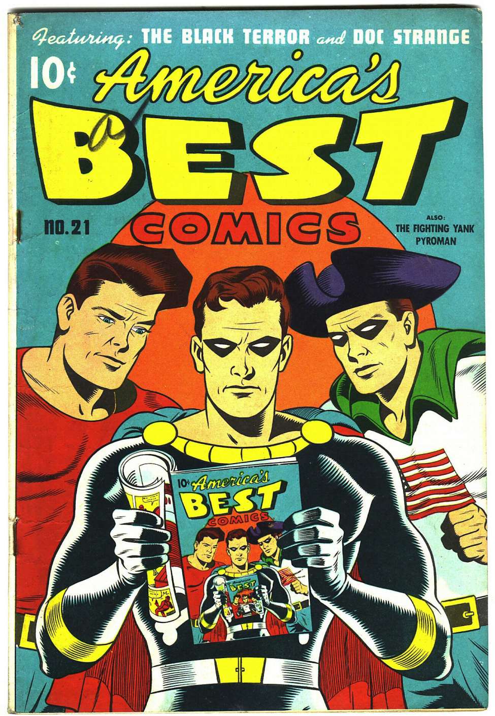 Comic Book Cover For America's Best Comics 21 - Version 1